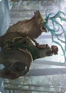 Image for Boreal Outrider Art Card (42) [Kaldheim] - Magic: The Gathering