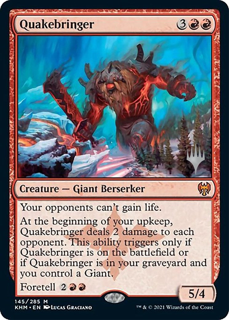 Image for Quakebringer (145) [Kaldheim] - Magic: The Gathering