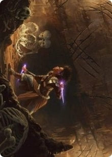 Image for Dogged Pursuit Art Card (21) [Kaldheim] - Magic: The Gathering