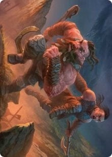 Image for Dwarven Reinforcements Art Card (33) [Kaldheim] - Magic: The Gathering
