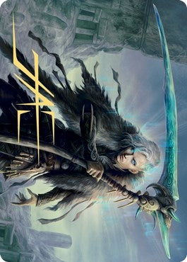 Image for Egon, God of Death Art Card (Gold-Stamped Signature) (24) [Kaldheim] - Magic: The Gathering
