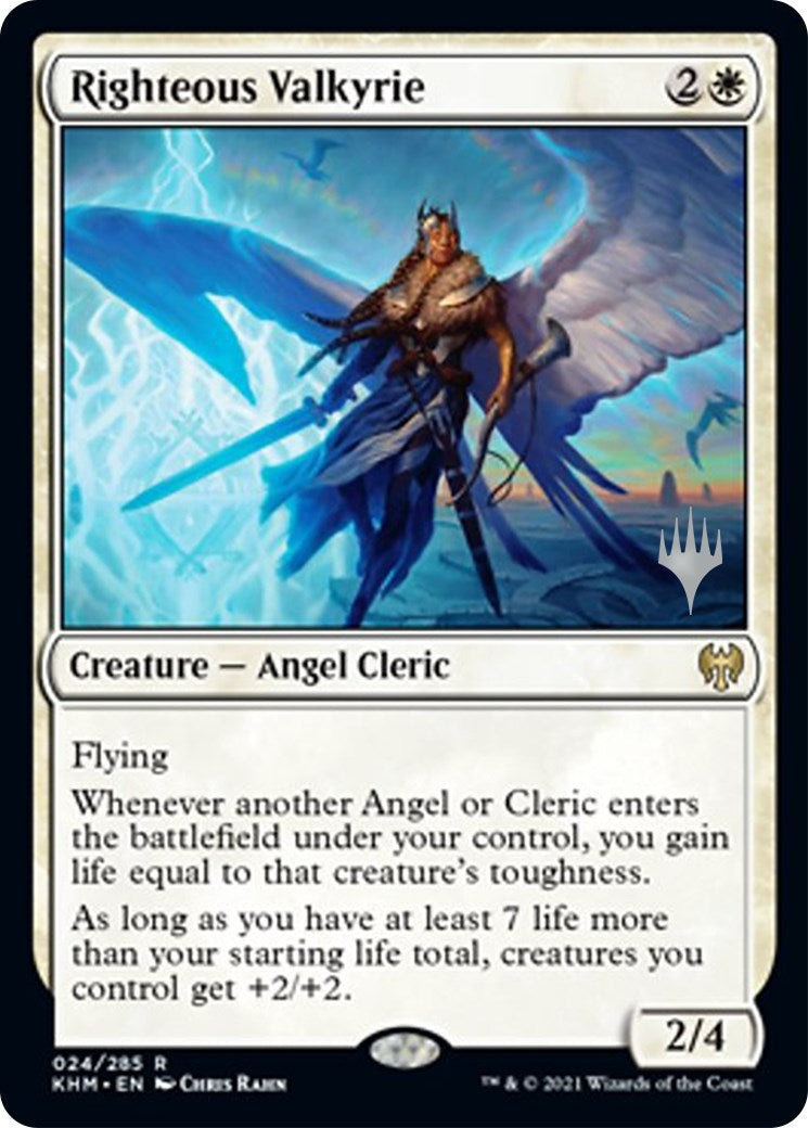 Image for Righteous Valkyrie (24) [Kaldheim] - Magic: The Gathering