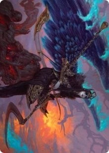 Image for Eradicator Valkyrie Art Card (25) [Kaldheim] - Magic: The Gathering