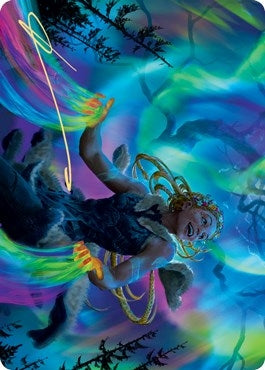 Image for Esika, God of the Tree Art Card (Gold-Stamped Signature) (43) [Kaldheim] - Magic: The Gathering