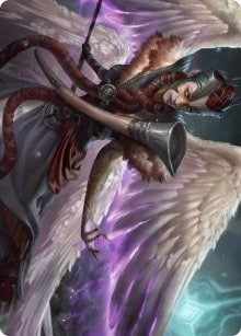 Image for Firja, Judge of Valor Art Card (56) [Kaldheim] - Magic: The Gathering