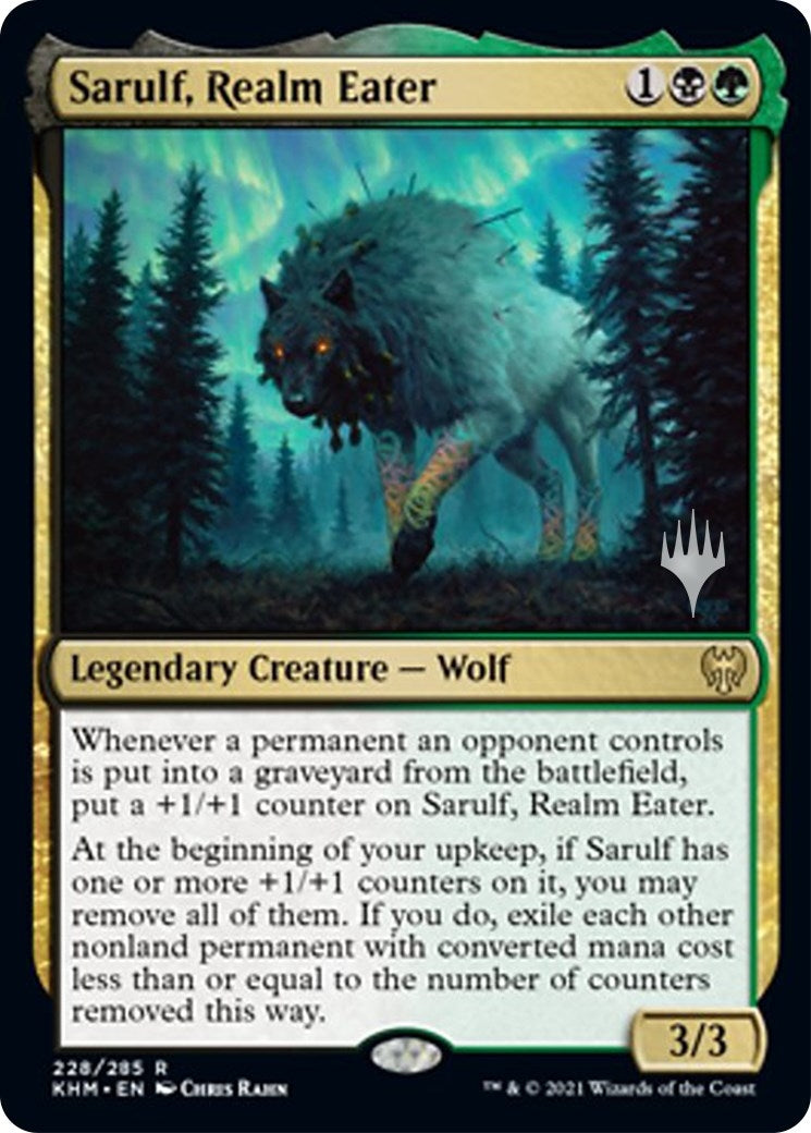 Image for Sarulf, Realm Eater (228) [Kaldheim] - Magic: The Gathering