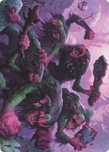 Image for Hagi Mob Art Card (36) [Kaldheim] - Magic: The Gathering