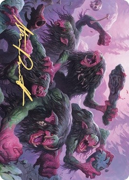 Image for Hagi Mob Art Card (Gold-Stamped Signature) (36) [Kaldheim] - Magic: The Gathering