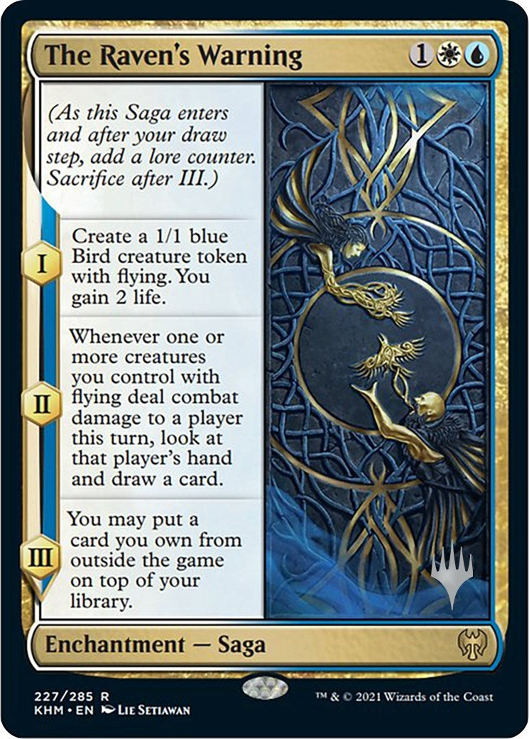 Image for The Raven's Warning (227) [Kaldheim] - Magic: The Gathering