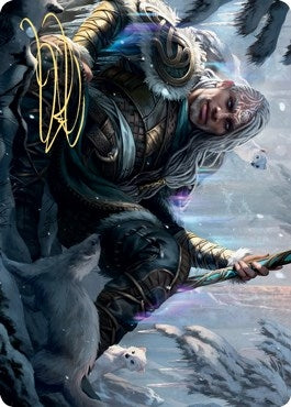Image for Jorn, God of Winter Art Card (Gold-Stamped Signature) (47) [Kaldheim] - Magic: The Gathering