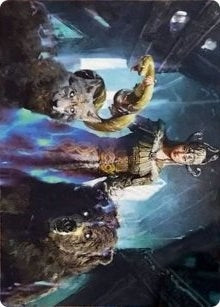 Image for Kolvori, God of Kinship Art Card (48) [Kaldheim] - Magic: The Gathering