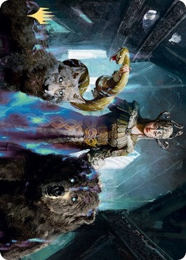 Image for Kolvori, God of Kinship Art Card (Gold-Stamped Signature) (48) [Kaldheim] - Magic: The Gathering