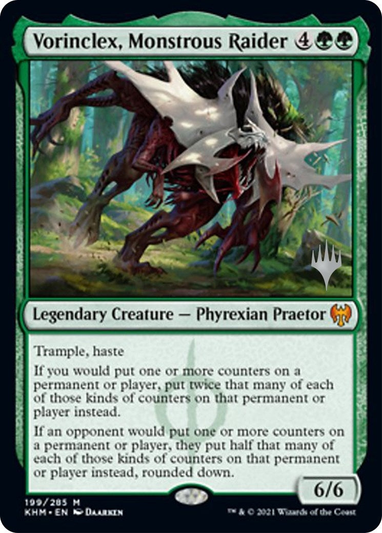 Image for Vorinclex, Monstrous Raider (199) [Kaldheim] - Magic: The Gathering