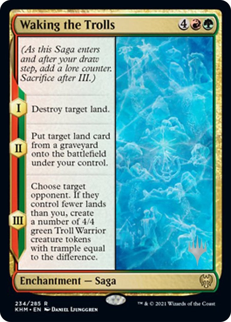 Image for Waking the Trolls (234) [Kaldheim] - Magic: The Gathering