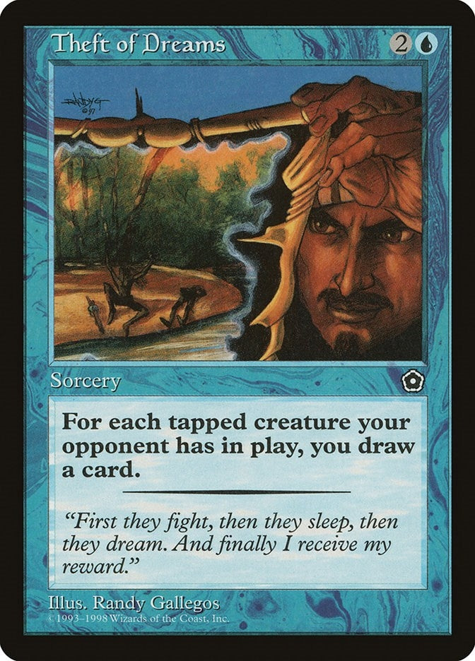 Image for Theft of Dreams [Portal Second Age] - Magic: The Gathering