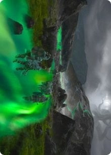 Path to the World Tree Art Card (50) [Art Series: Kaldheim]