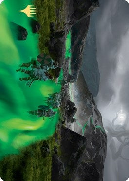 Image for Path to the World Tree Art Card (Gold-Stamped Signature) (50) [Kaldheim] - Magic: The Gathering