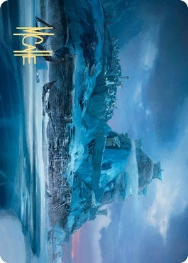 Image for Port of Karfell Art Card (Gold-Stamped Signature) (72) [Kaldheim] - Magic: The Gathering