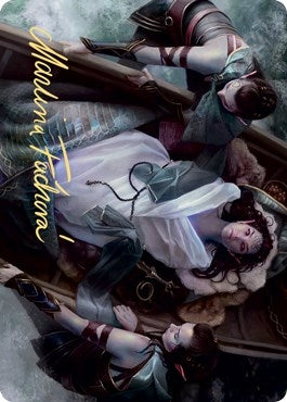 Image for Return Upon the Tide Art Card (Gold-Stamped Signature) (26) [Kaldheim] - Magic: The Gathering
