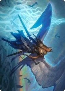 Image for Righteous Valkyrie Art Card (6) [Kaldheim] - Magic: The Gathering