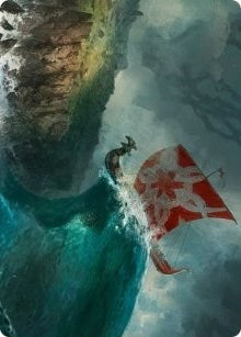 Image for Run Ashore Art Card (19) [Kaldheim] - Magic: The Gathering