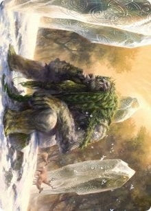 Image for Svella, Ice Shaper Art Card (66) [Kaldheim] - Magic: The Gathering