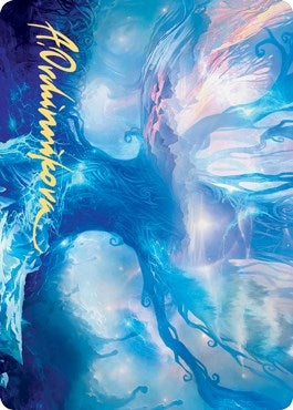 Image for The World Tree Art Card (Gold-Stamped Signature) (76) [Kaldheim] - Magic: The Gathering