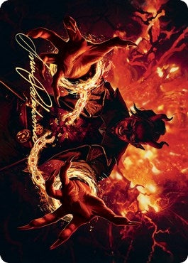 Image for Tibalt's Trickery Art Card (Gold-Stamped Signature) (38) [Kaldheim] - Magic: The Gathering