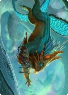 Toski, Bearer of Secrets Art Card (52) [Art Series: Kaldheim]