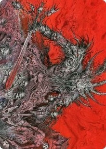 Image for Varragoth, Bloodsky Sire Art Card (78) [Kaldheim] - Magic: The Gathering