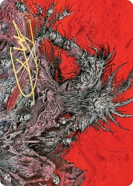 Image for Varragoth, Bloodsky Sire Art Card (Gold-Stamped Signature) (78) [Kaldheim] - Magic: The Gathering