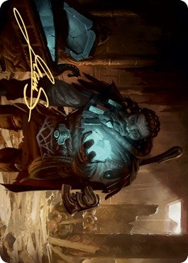 Image for Vault Robber Art Card (Gold-Stamped Signature) (40) [Kaldheim] - Magic: The Gathering
