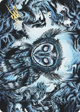 Image for Vega, the Watcher Art Card (Gold-Stamped Signature) (81) [Kaldheim] - Magic: The Gathering