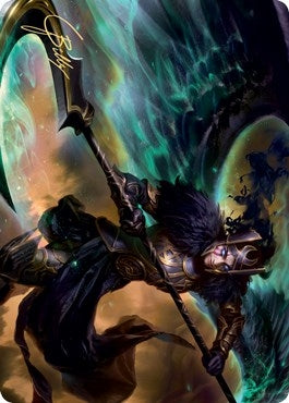 Image for Vengeful Reaper Art Card (Gold-Stamped Signature) (29) [Kaldheim] - Magic: The Gathering