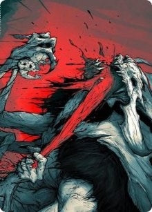 Image for Vorinclex, Monstrous Raider Art Card (79/81) (79) [Kaldheim] - Magic: The Gathering