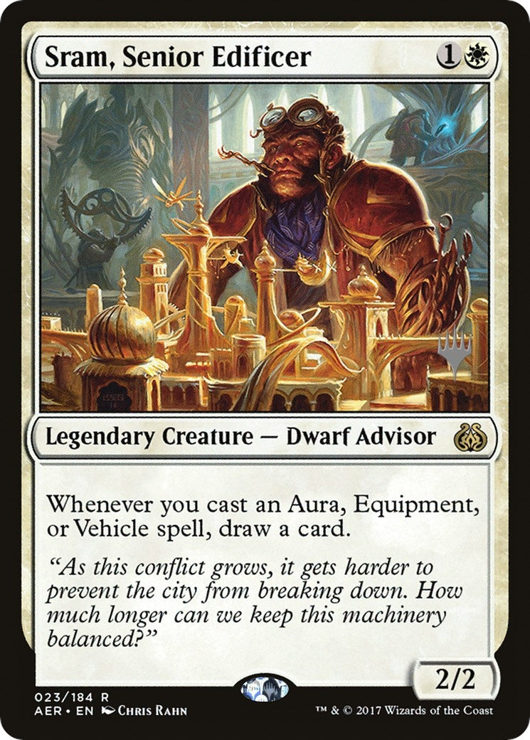 Image for Sram, Senior Edificer [Kaldheim] - Magic: The Gathering