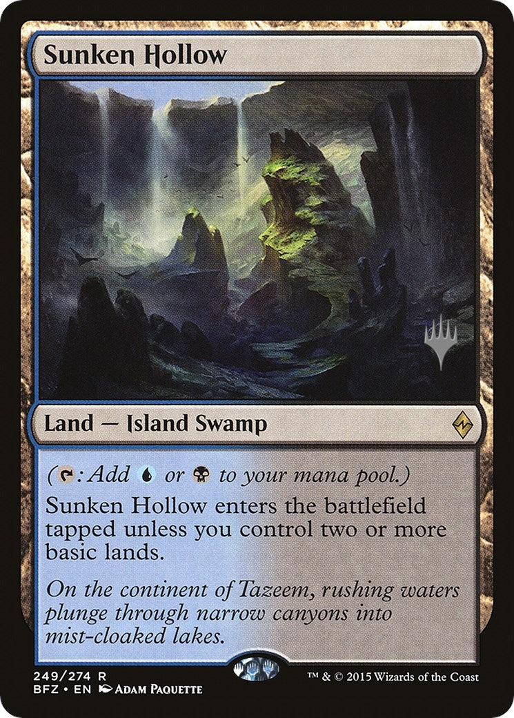 Image for Sunken Hollow [Kaldheim] - Magic: The Gathering