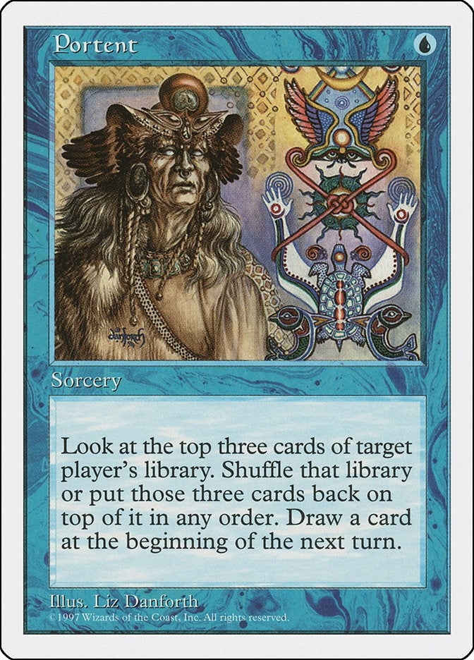Image for Portent [Fifth Edition] - Magic: The Gathering