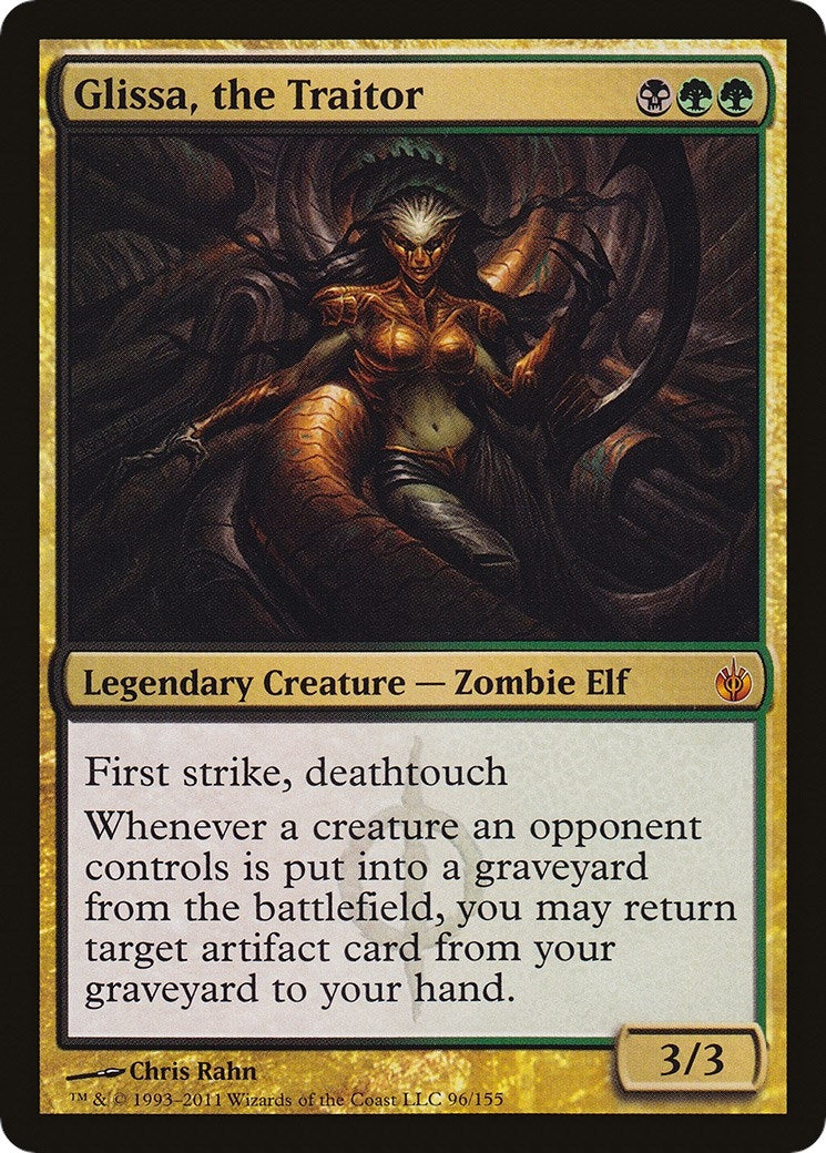Image for Glissa, the Traitor (Mirrodin Besieged) (96) [Oversize Cards] - Magic: The Gathering