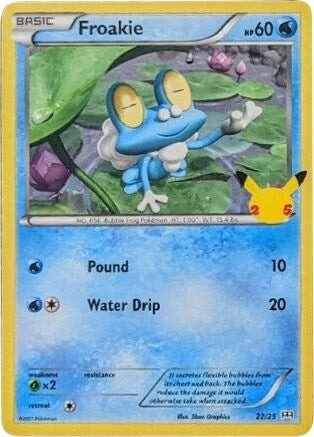 Image for Froakie (022/025) [McDonald's 25th Anniversary Promos] - Pokemon