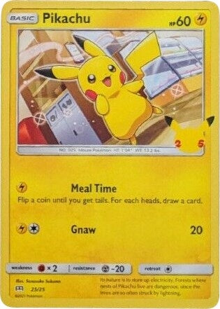 Image for Pikachu (025/025) [McDonald's 25th Anniversary Promos] - Pokemon