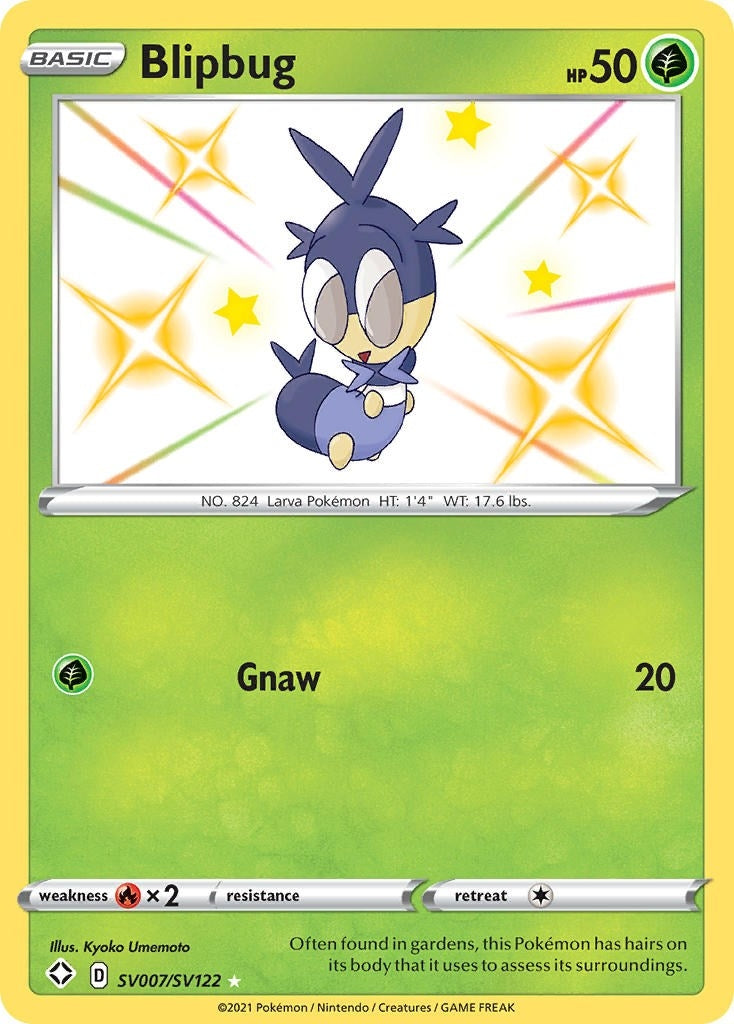 Image for Blipbug (SV007/SV122) [Shining Fates: Shiny Vault] - Pokemon