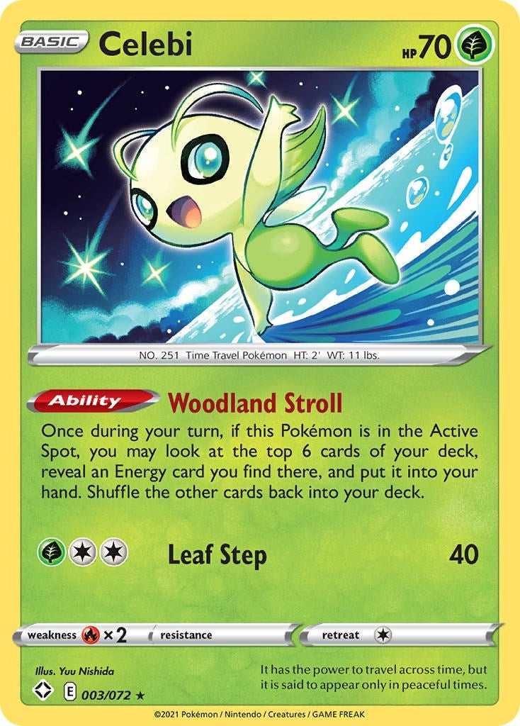 Image for Celebi (003/072) [Shining Fates] - Pokemon