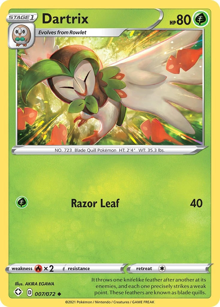Image for Dartrix (007/072) [Shining Fates] - Pokemon
