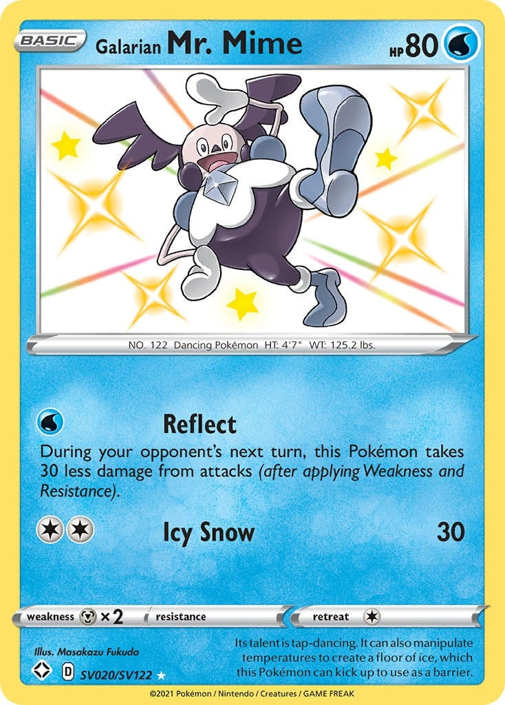 Image for Galarian Mr. Mime (SV020/SV122) [Shining Fates: Shiny Vault] - Pokemon