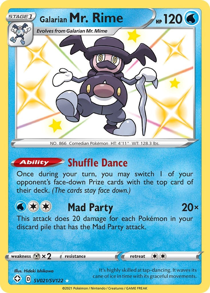 Image for Galarian Mr. Rime (SV021/SV122) [Shining Fates: Shiny Vault] - Pokemon