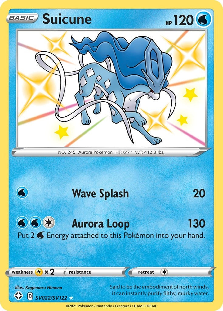 Image for Suicune (SV022/SV122) [Shining Fates: Shiny Vault] - Pokemon