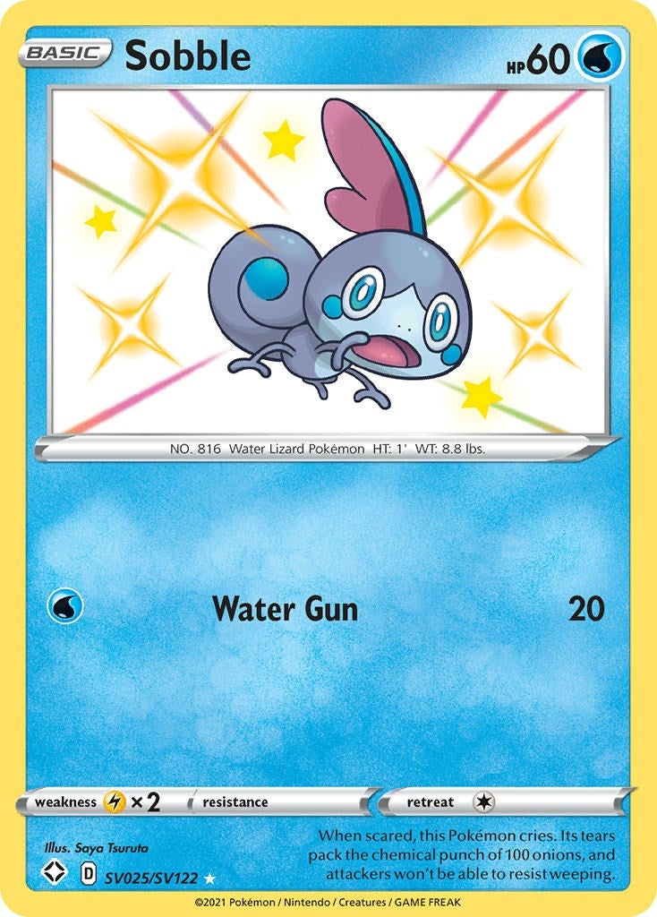 Image for Sobble (SV025/SV122) [Shining Fates: Shiny Vault] - Pokemon