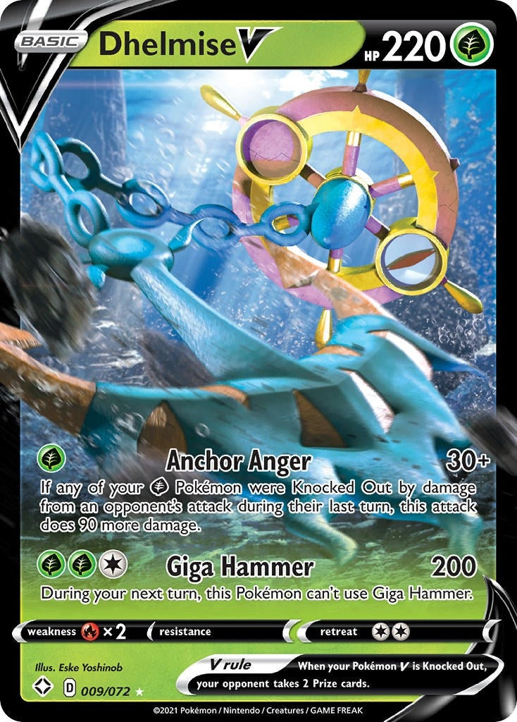 Image for Dhelmise V (009/072) [Shining Fates] - Pokemon