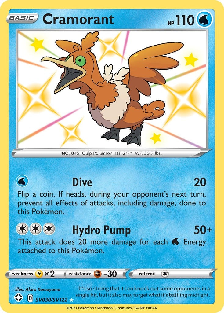 Image for Cramorant (SV030/SV122) [Shining Fates: Shiny Vault] - Pokemon